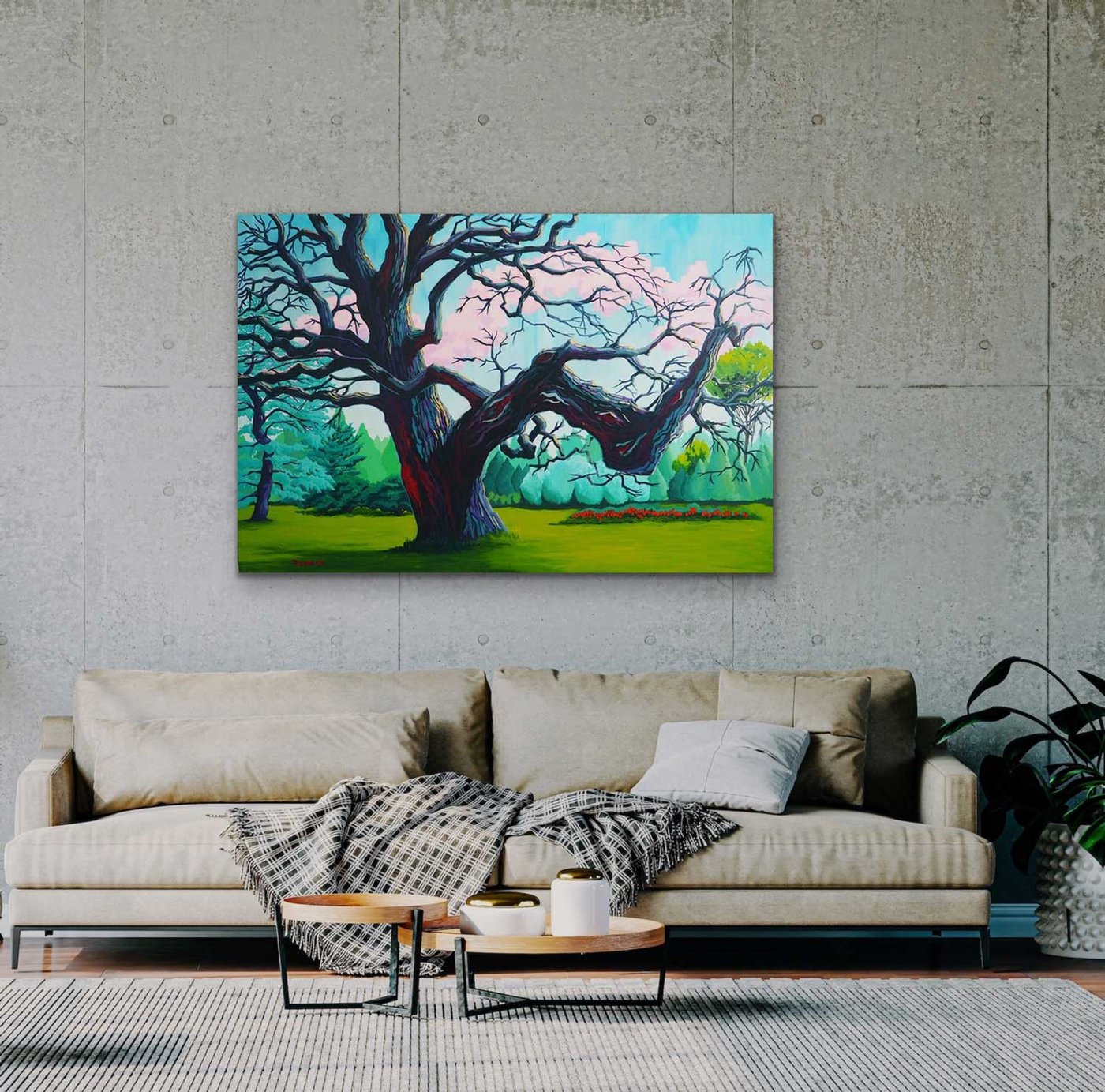 Catalpa en situation 1